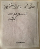 CLOTHES STORIES: Marie Tanner’s Engagement Outfit