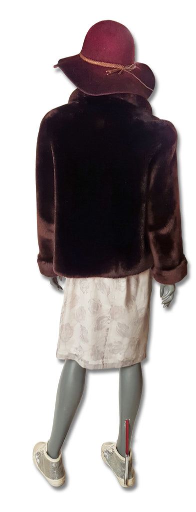 Pristine c1950 Mouton Jacket - refashioner - 6