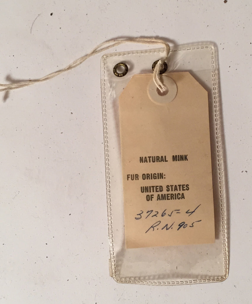 Vintage 1950s American Mink Stole - refashioner - 6