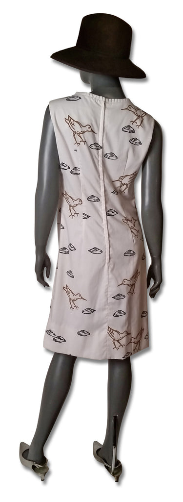 Shift Dress, Crazy 1960s Birds - refashioner - 3