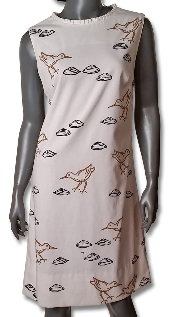 Shift Dress, Crazy 1960s Birds - refashioner - 1