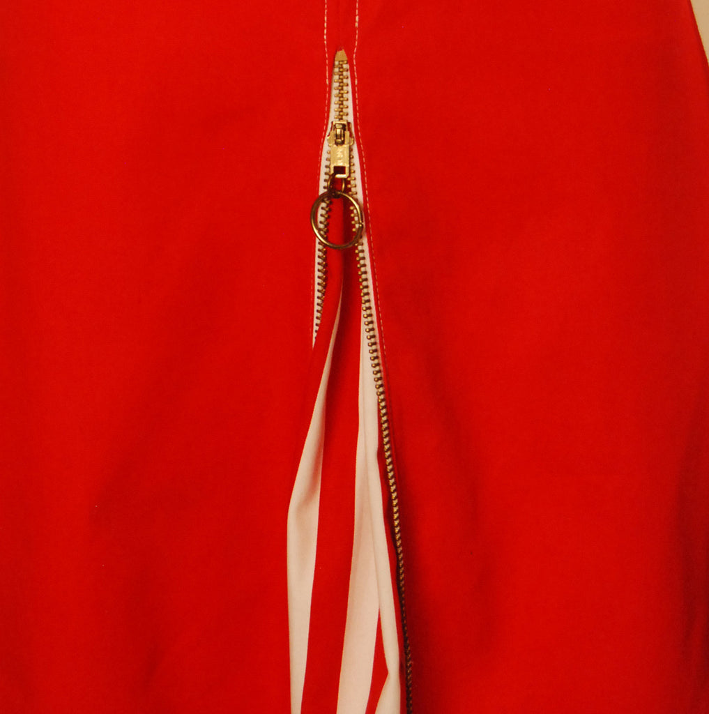 Scarlet 1960s Cotton Dress, Zip Surprise - refashioner - 4