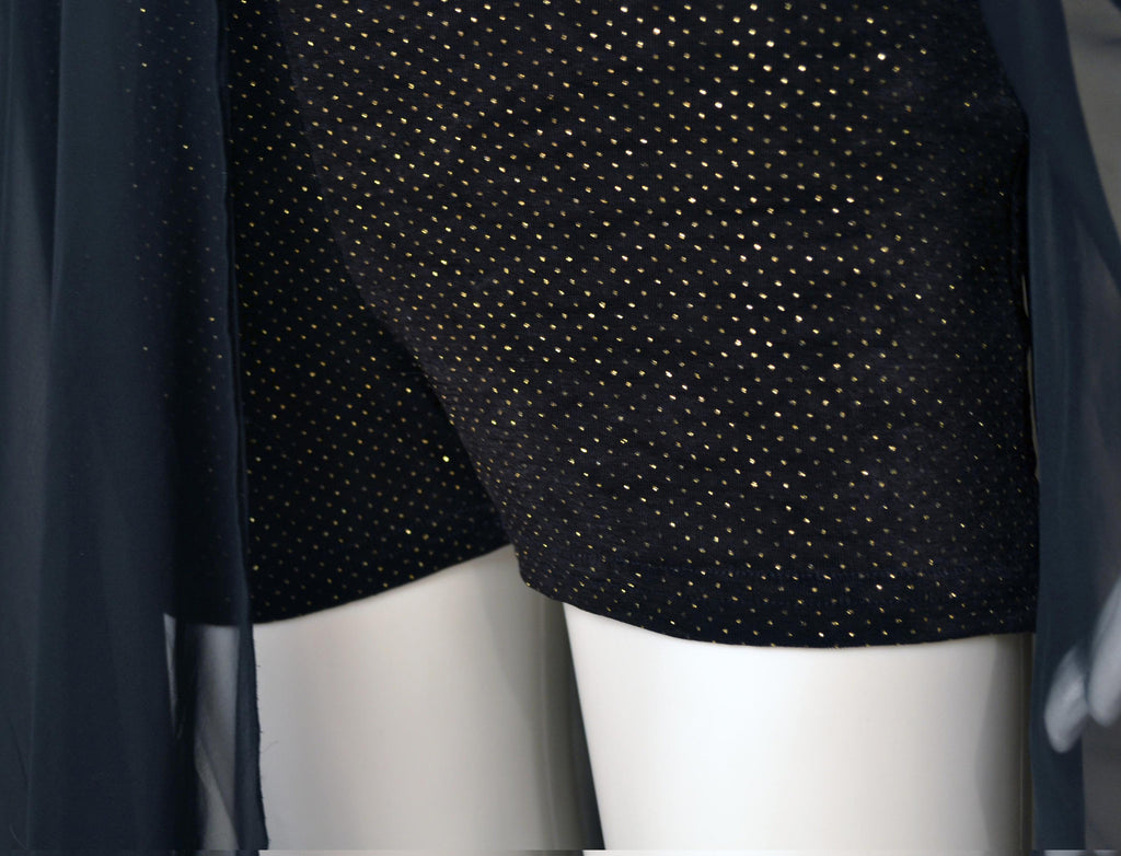 Playsuit, Chiffon Skirt, Halterneck 70s/80s - refashioner - 5