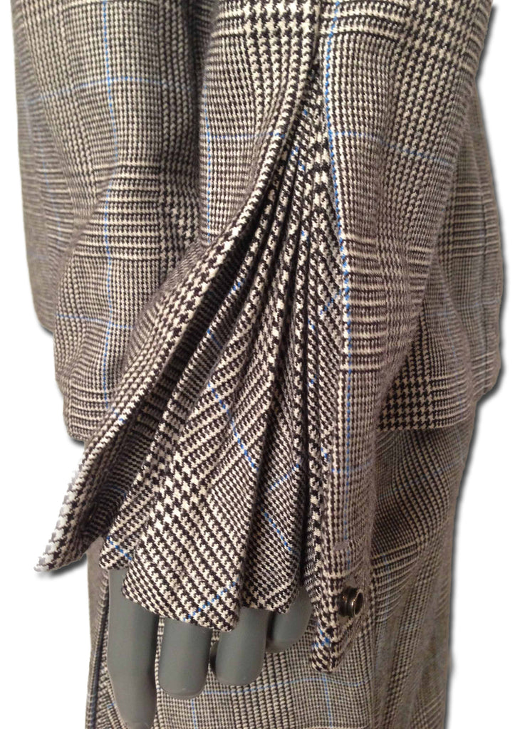 Thierry Mugler Glen Plaid Suit, 1980s - refashioner - 5