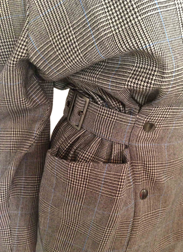 Thierry Mugler Glen Plaid Suit, 1980s - refashioner - 4