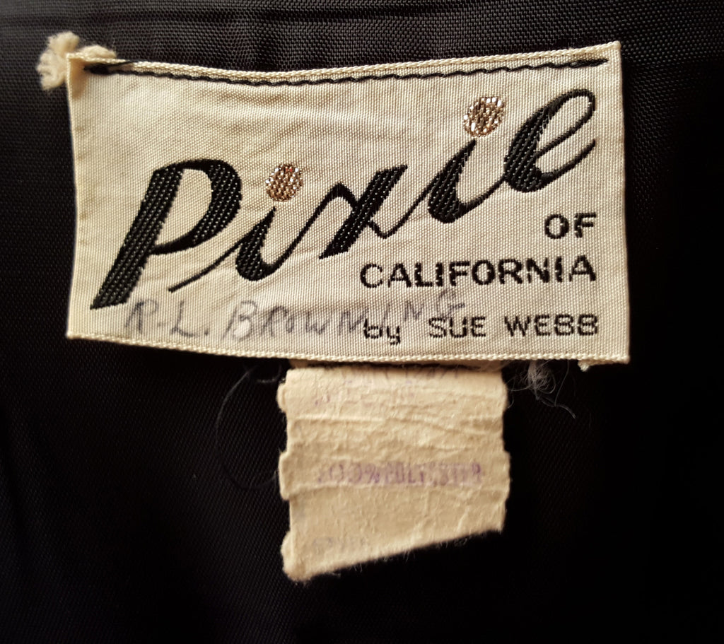 B/W 1960s Contrast Spot Dress - refashioner - 5