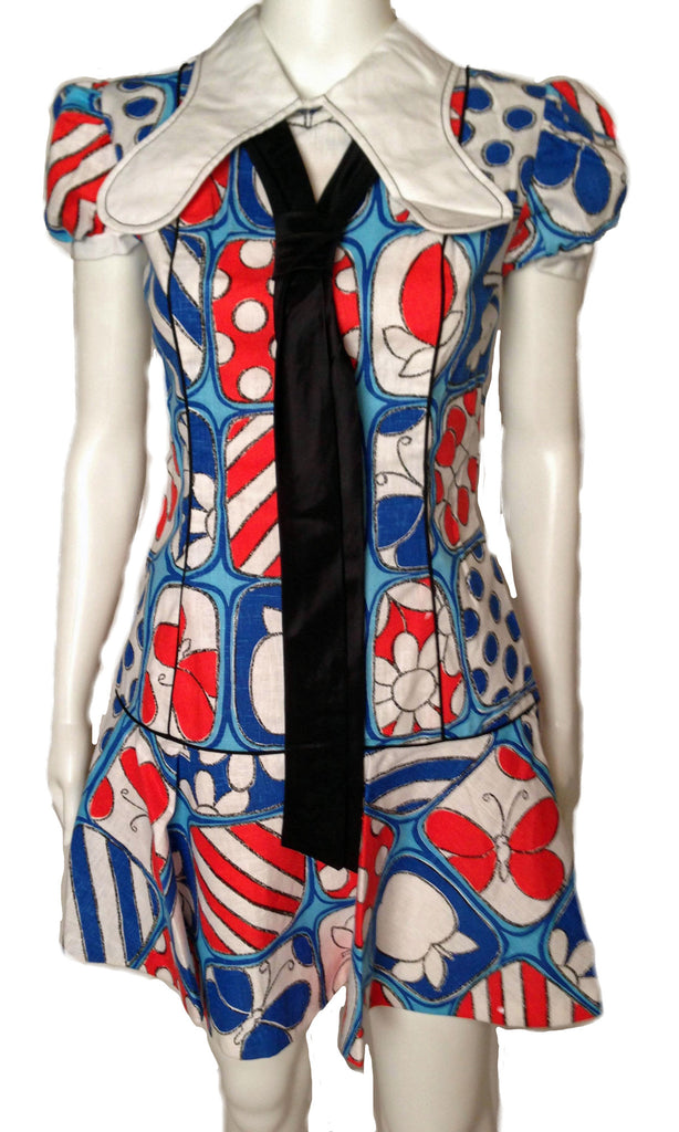 Mod Mini Dress Deadstock 1960s - refashioner - 1
