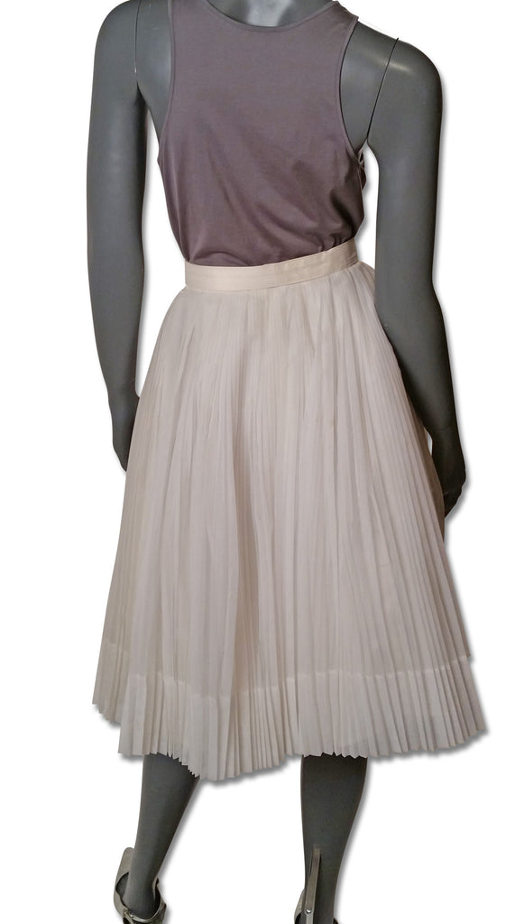 Accordion Pleated 1950s Skirt - refashioner - 4