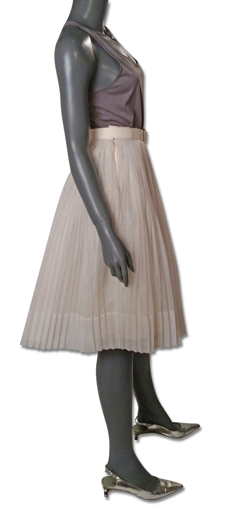 Accordion Pleated 1950s Skirt - refashioner - 2