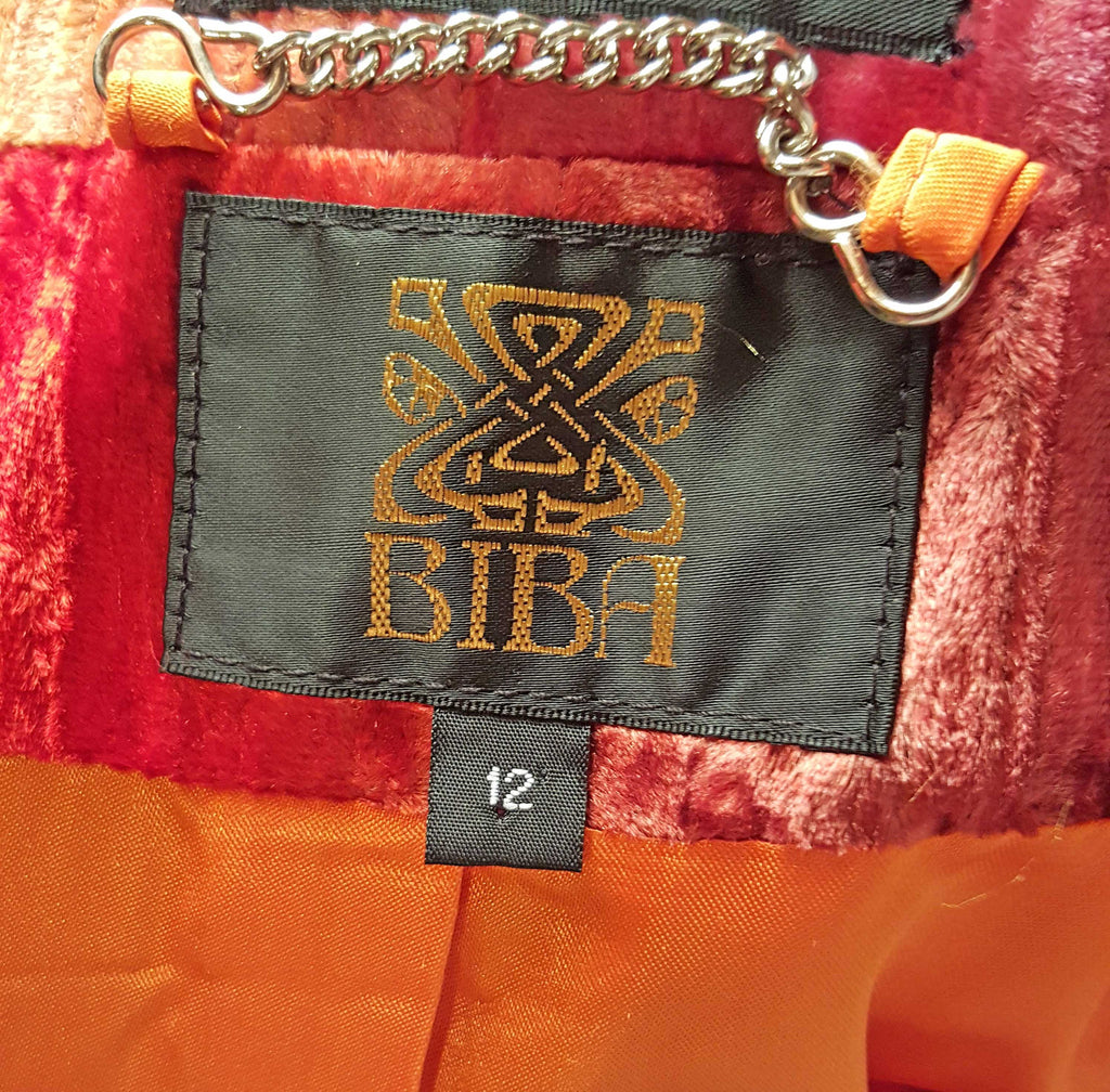 Biba Revival 1995 Panné Velvet Blazer - refashioner - 5