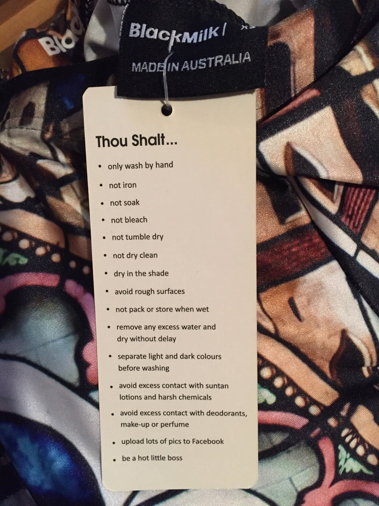 Black Milk Cathedral Leggings - refashioner - 4