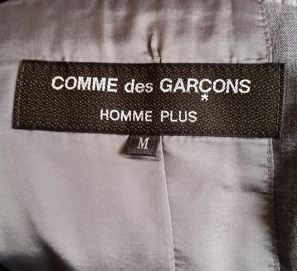 Comme des Garçons Gray Tipped Blazer - refashioner - 4