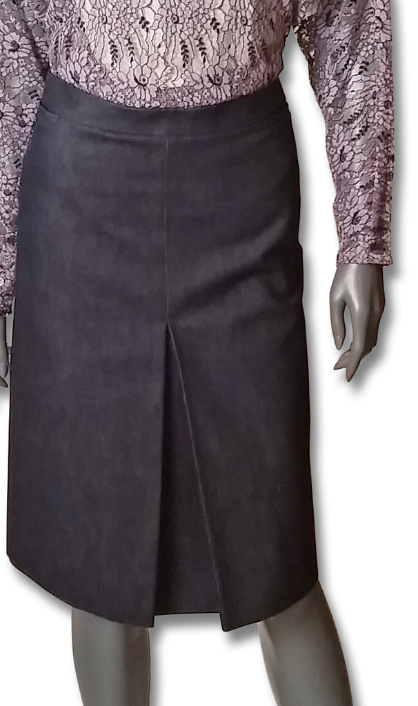 Costume National 1990s Denim Skirt - refashioner - 1