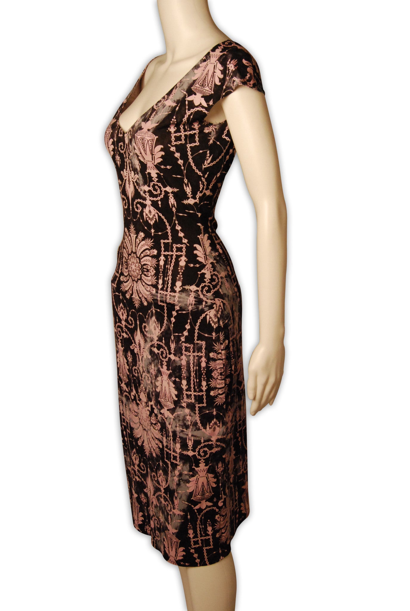 Silk Jersey Diane von Furstenberg Dress - refashioner Silk Jersey Diane von Furstenberg Dress - refashioner