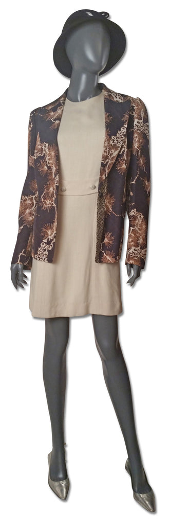 Dries van Noten Fractal Print Blazer - refashioner - 3