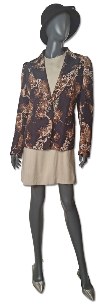 Dries van Noten Fractal Print Blazer - refashioner - 2