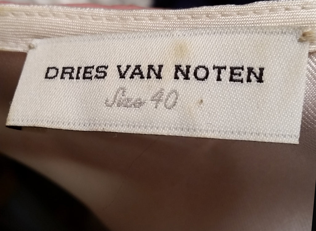 Dries van Noten Two Tone Silk Shift - refashioner - 7