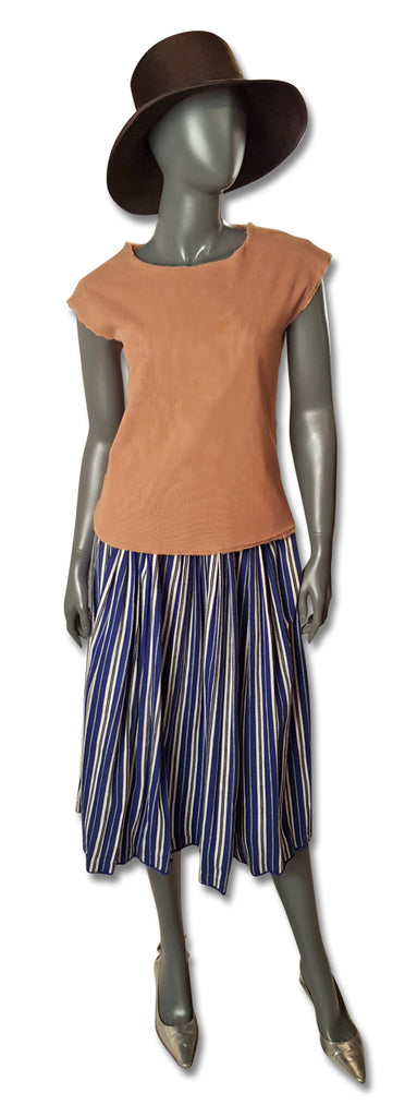 Handmade 1930s/40s Dutch Stripe Skirt - refashioner - 5