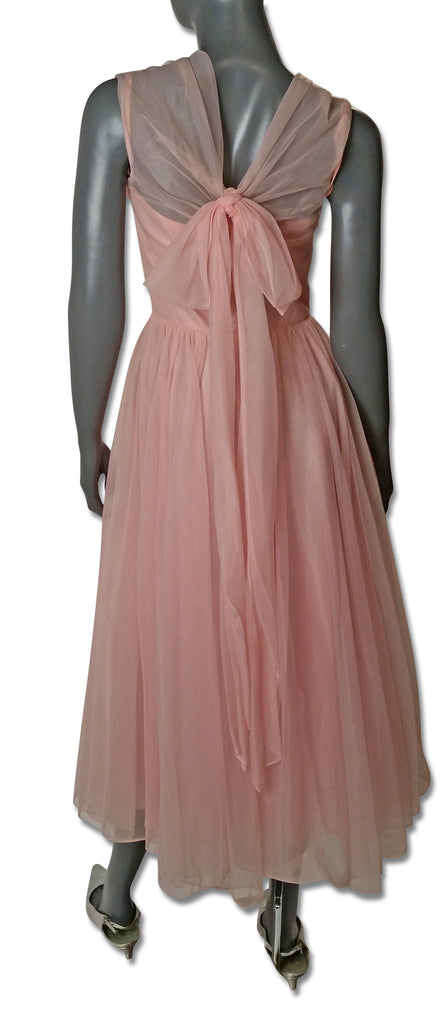 Emma Domb 1950s Chiffon Dress - refashioner - 2