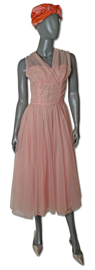 Emma Domb 1950s Chiffon Dress - refashioner - 4
