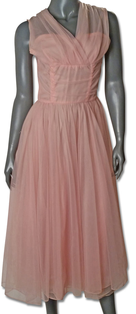Emma Domb 1950s Chiffon Dress - refashioner - 1