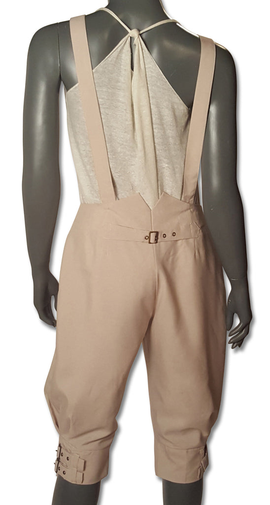 Steampunk Breeches with Suspenders - refashioner - 1