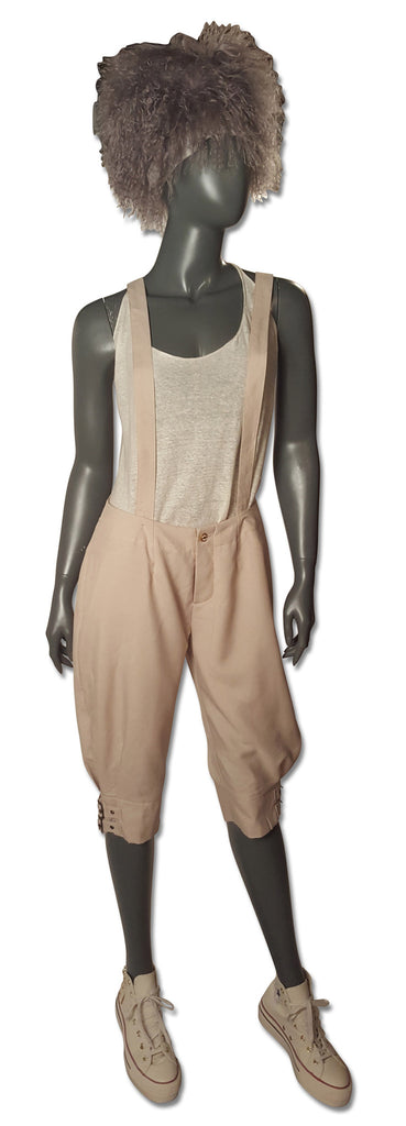 Steampunk Breeches with Suspenders - refashioner - 3