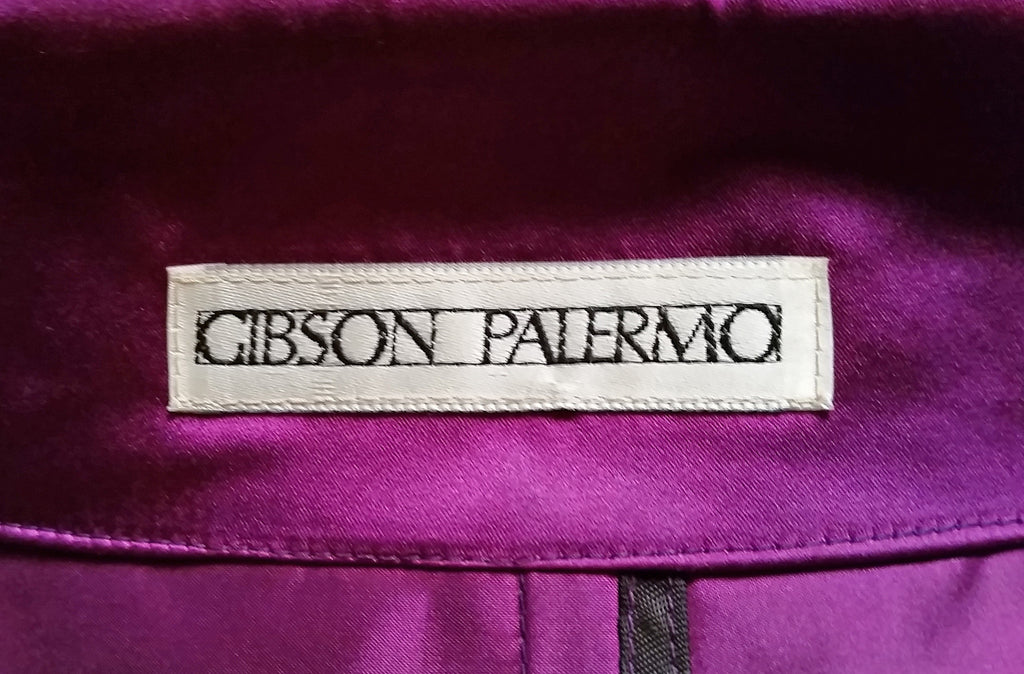Fuchsia Satin Gibson Palermo Coat - refashioner - 4