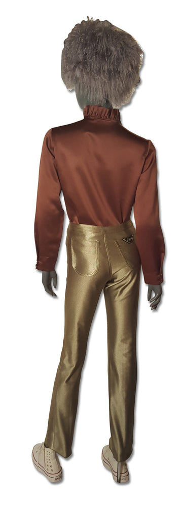 Le Gambi Gold Disco Pant, 1970s - refashioner - 3