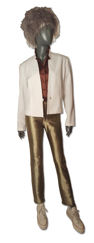 Le Gambi Gold Disco Pant, 1970s - refashioner - 5