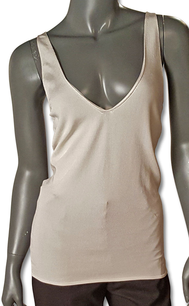 Tom Ford Gucci Cutout Back Silk Tank - refashioner - 2
