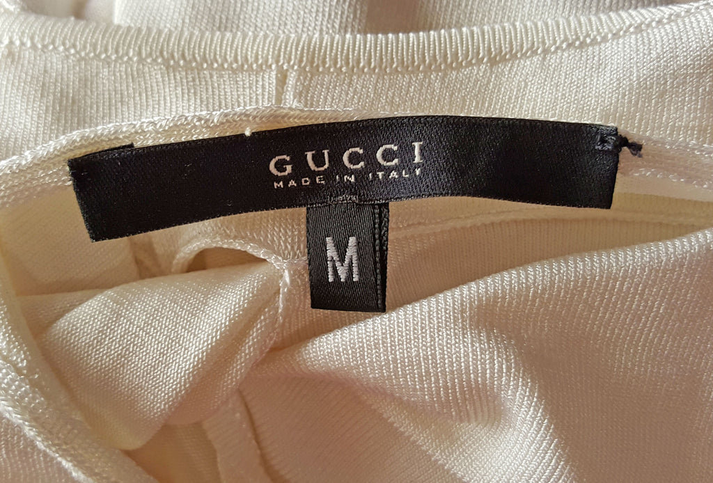 Tom Ford Gucci Cutout Back Silk Tank - refashioner - 5