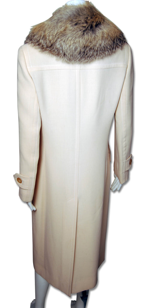 Iconic Gucci (Tom Ford) Fox Collar Coat - refashioner - 2