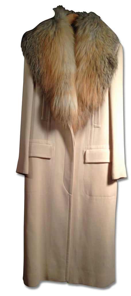 Iconic Gucci (Tom Ford) Fox Collar Coat - refashioner - 4