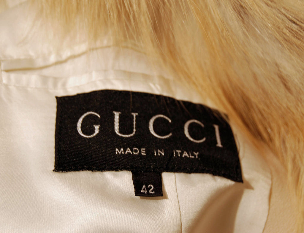 Iconic Gucci (Tom Ford) Fox Collar Coat - refashioner - 5