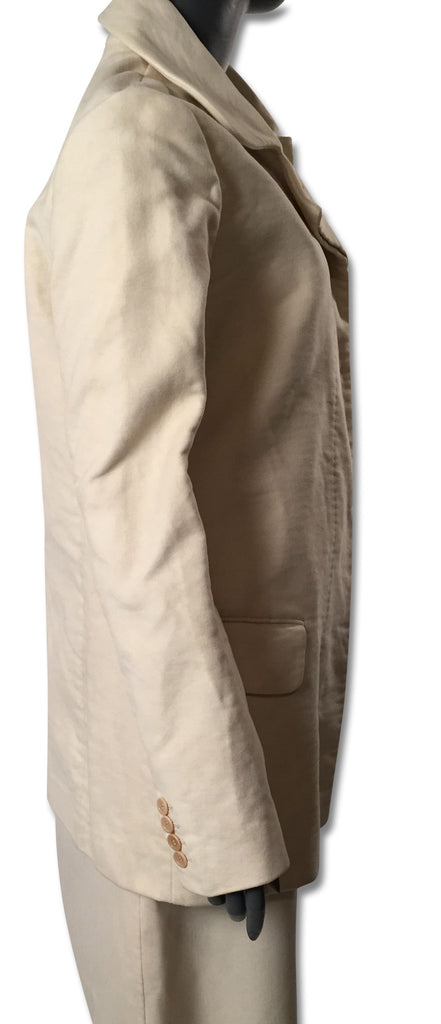 Collectable Helmut Lang Moleskin Peacoat - refashioner - 4