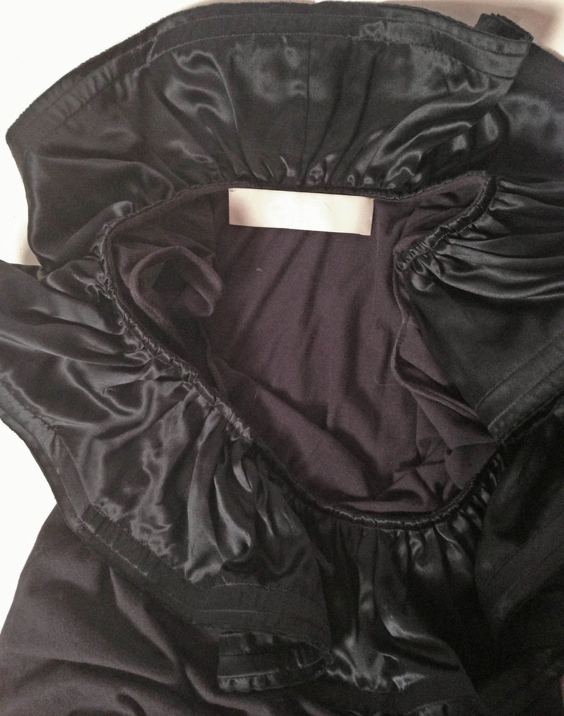 Lanvin Cotton Shift, Ruffled Collar - refashioner - 6