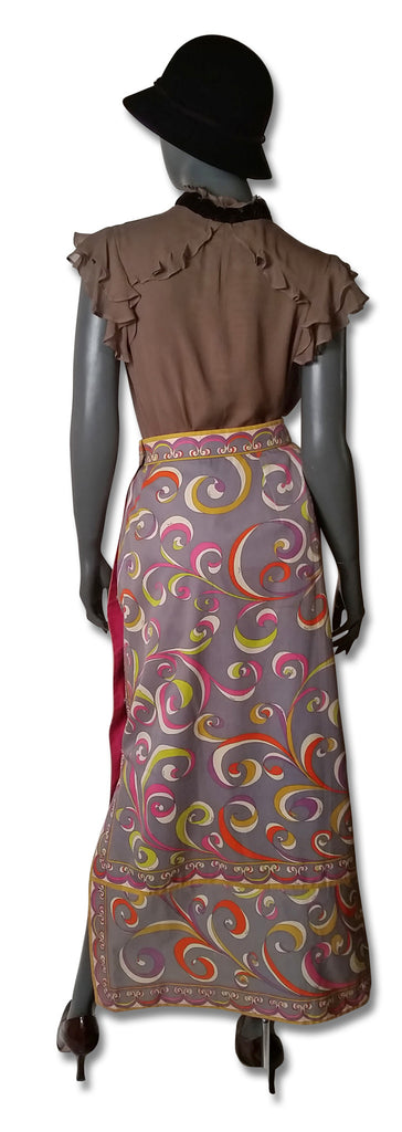 Rare 1960s Pucci Maxi Skirt - refashioner - 4