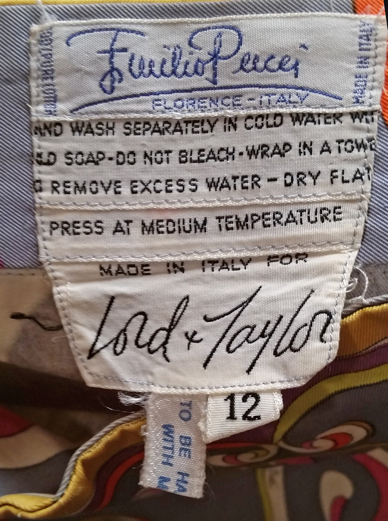 Rare 1960s Pucci Maxi Skirt - refashioner - 6