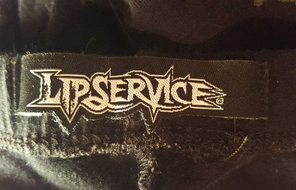 Lip Service Skull & Dagger Leggings - refashioner - 3