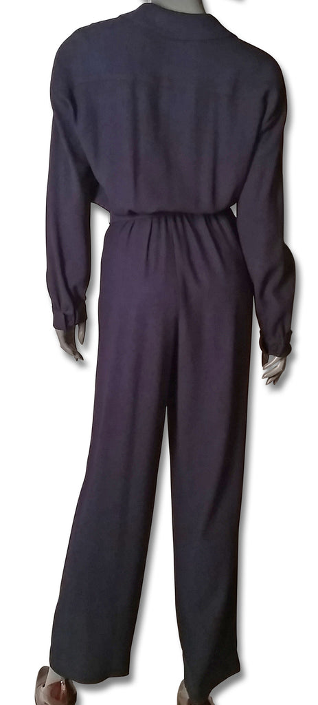 Jumpsuit Liz Claiborne 80s Glory Days - refashioner - 2
