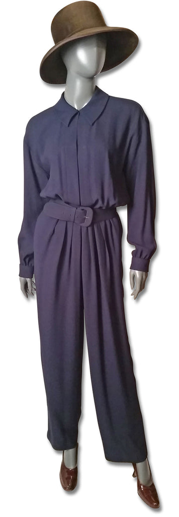 Jumpsuit Liz Claiborne 80s Glory Days - refashioner - 4