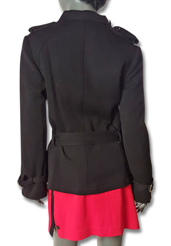 Miu Miu Zippered Belted Jacket - refashioner - 2