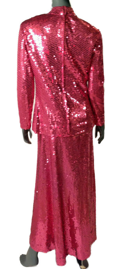 Stunning Sixties Sequin Ensemble - refashioner - 2