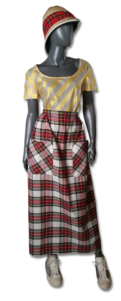 Stewart Dress Tartan Maxi Skirt, 1970s - refashioner - 3