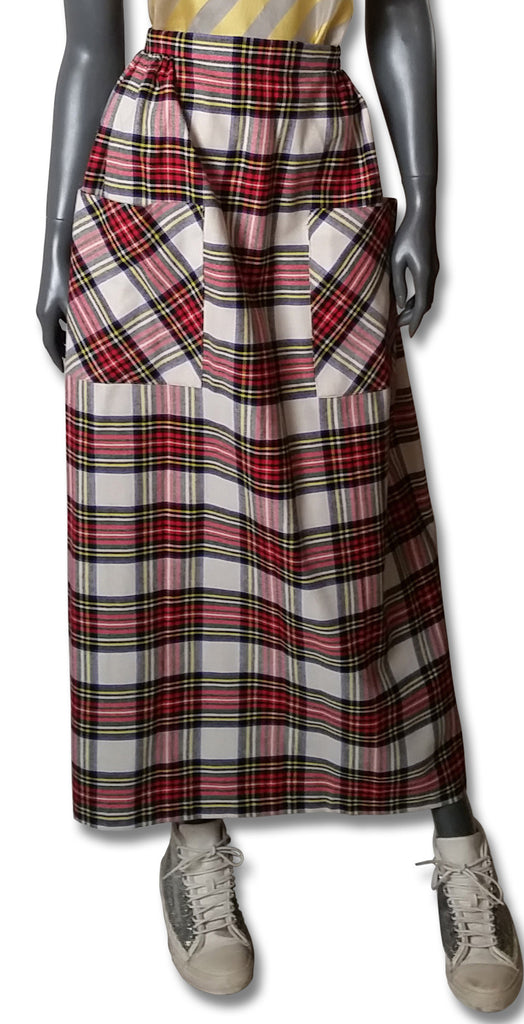 Stewart Dress Tartan Maxi Skirt, 1970s - refashioner - 1