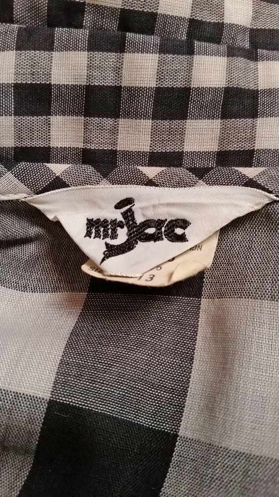 Double Gingham 1970s Maxi Dress - refashioner - 6