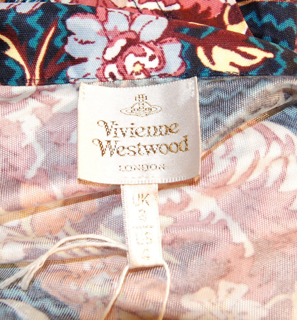 Vivienne Westwood Floral Collared Top - refashioner - 6