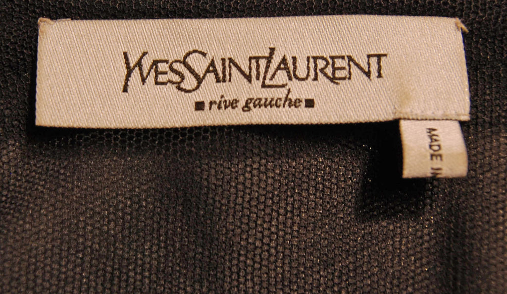 Tom Ford YSL Chiffon Laced Poet Blouse - refashioner - 4