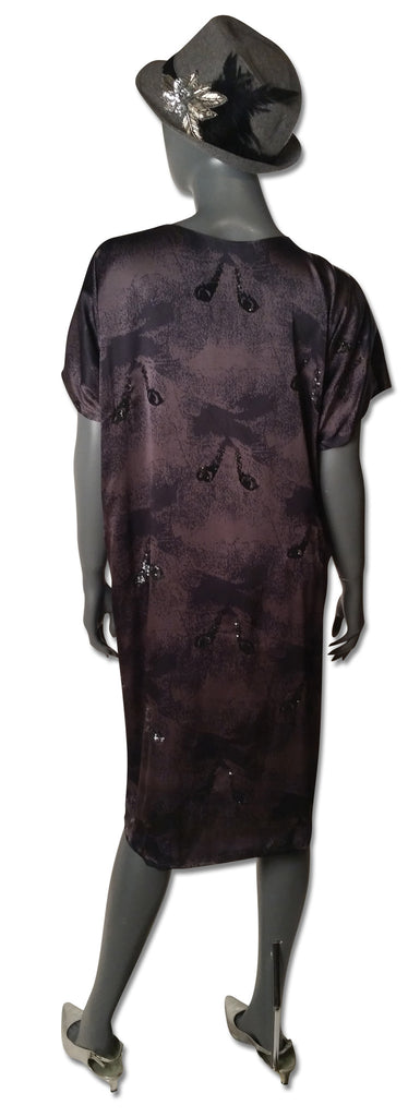 Zero Maria Cornejo Cat Sequin Silk Dress - refashioner - 2